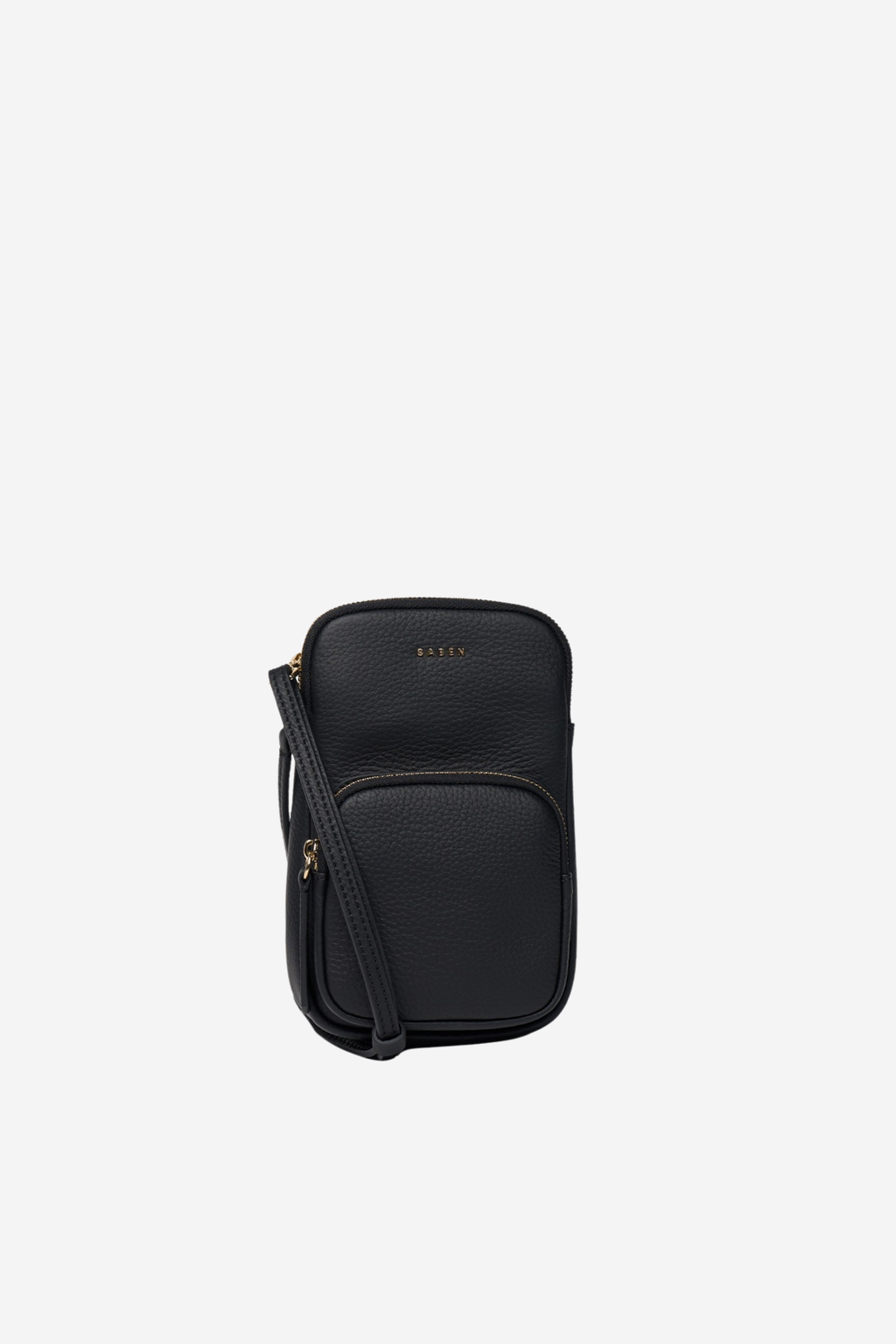 Nikko Pocket Phone Sling - Black Luxe