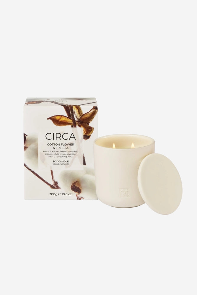 Circa Candle - Cotton Flower and Freesia