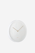Echelon Wall Clock - White