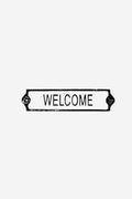 Welcome Cast Iron Sign