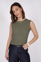 Terra Knit Shirt - Olive