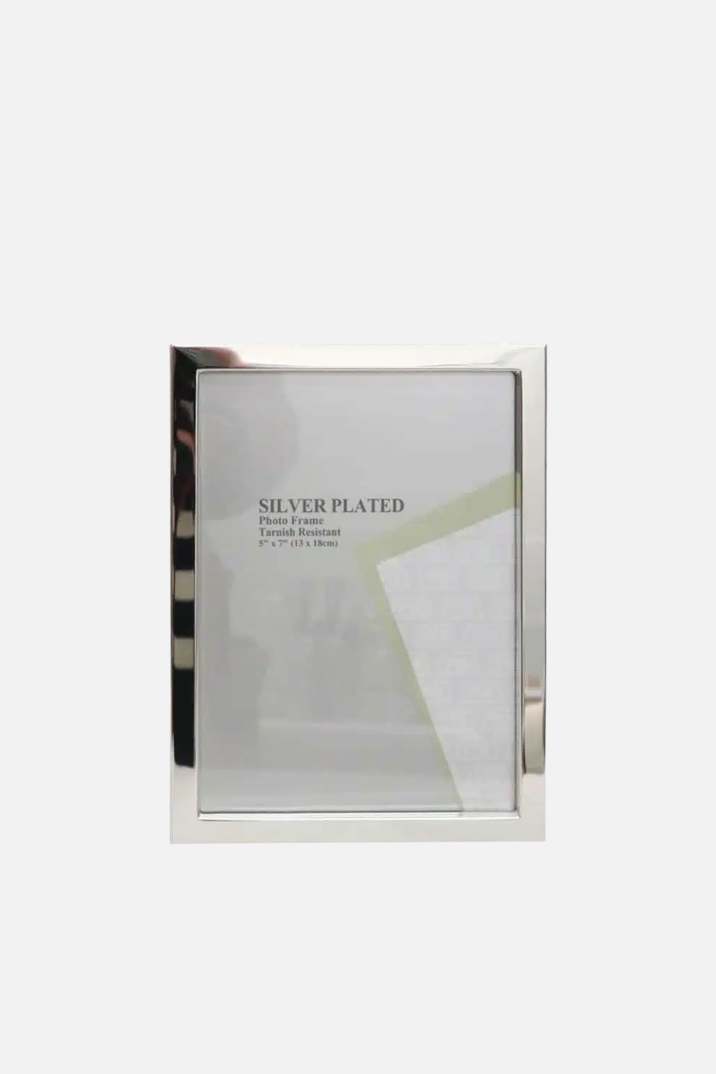 Box Edge Silver Picture Frame