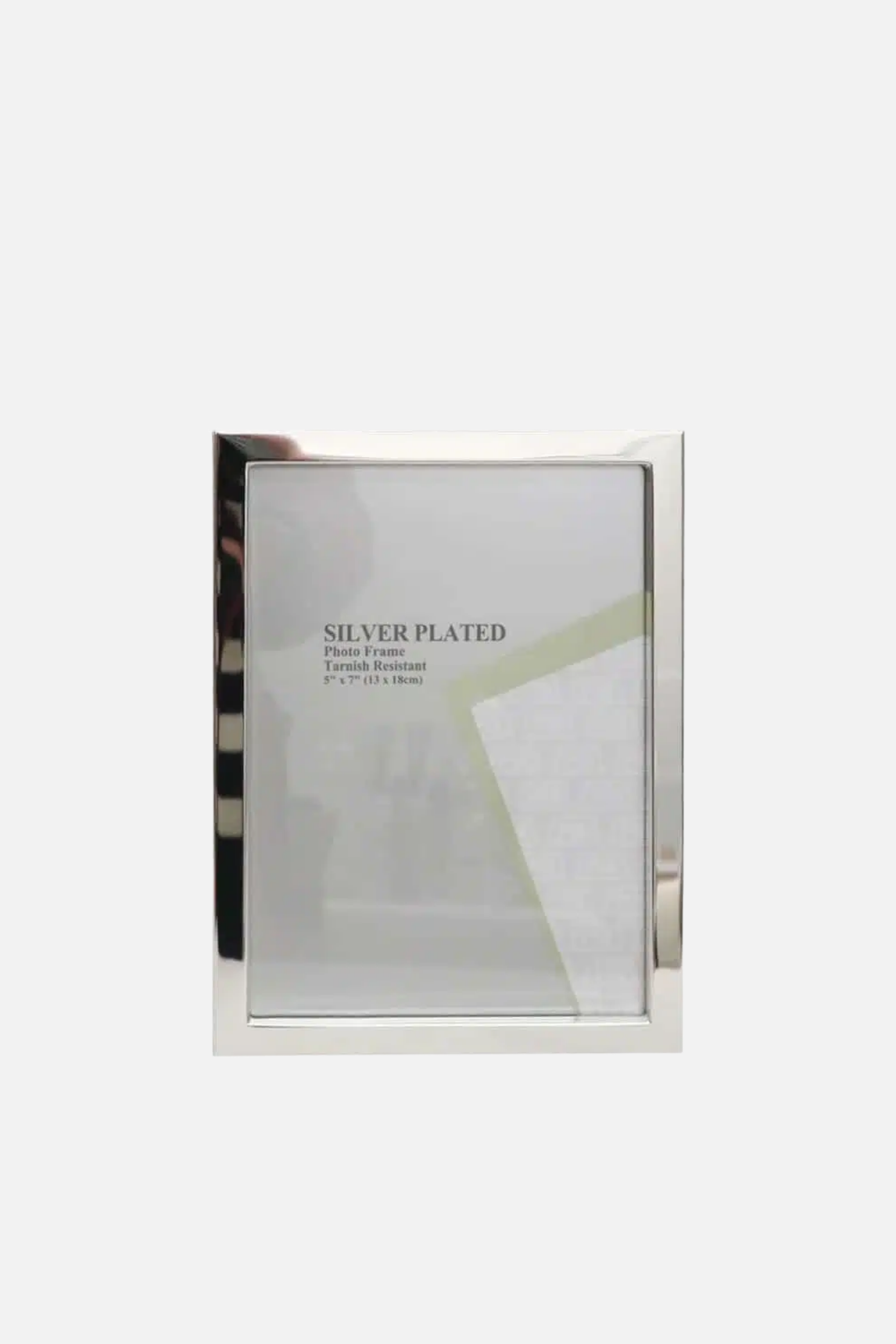 Box Edge Silver Picture Frame