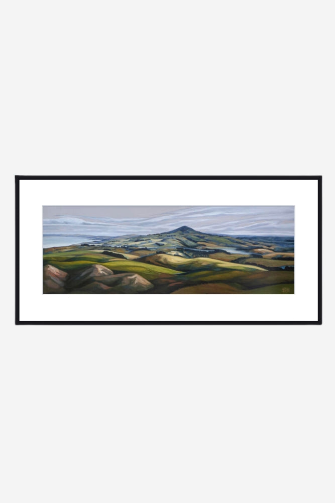 The Saddle Art Print Framed With Glass