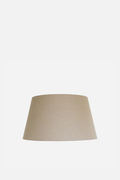 Flax Weave Tapered Drum Lampshade - Cream