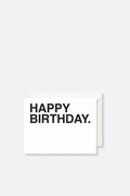 Bold Happy Birthday - Gift Card