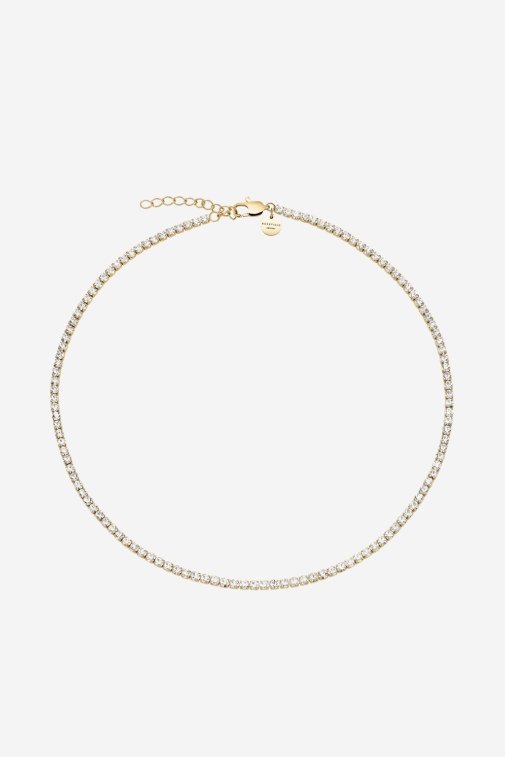 Tennis Necklace - Gold