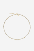 Tennis Necklace - Gold