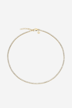 Tennis Necklace - Gold
