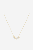Drops Crystal Necklace - Gold
