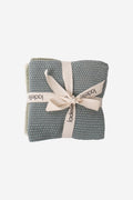 Eco Knitted Dish Cloths - Sage