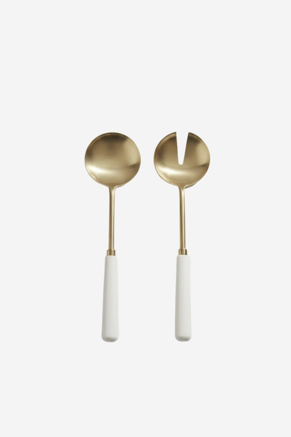 Marble Salad Servers Set
