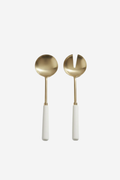 Marble Salad Servers Set