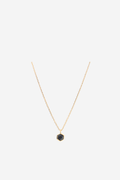 Mini Harmony Necklace - Black Spinel/Gold