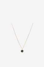 Mini Harmony Necklace - Black Spinel/Gold