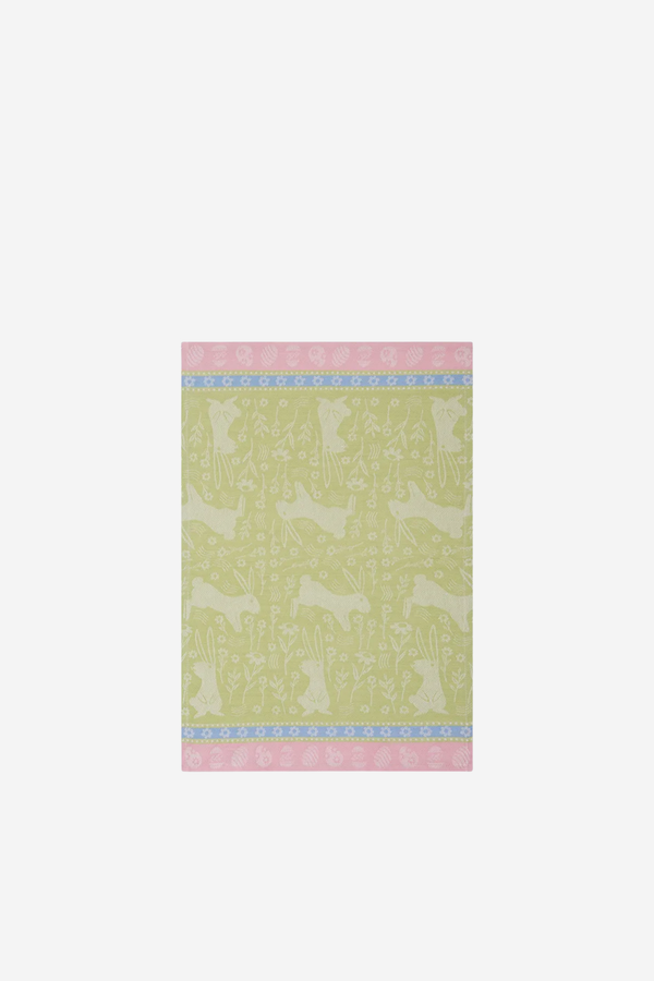 Bunny Meadows Jacquard Dish Towel