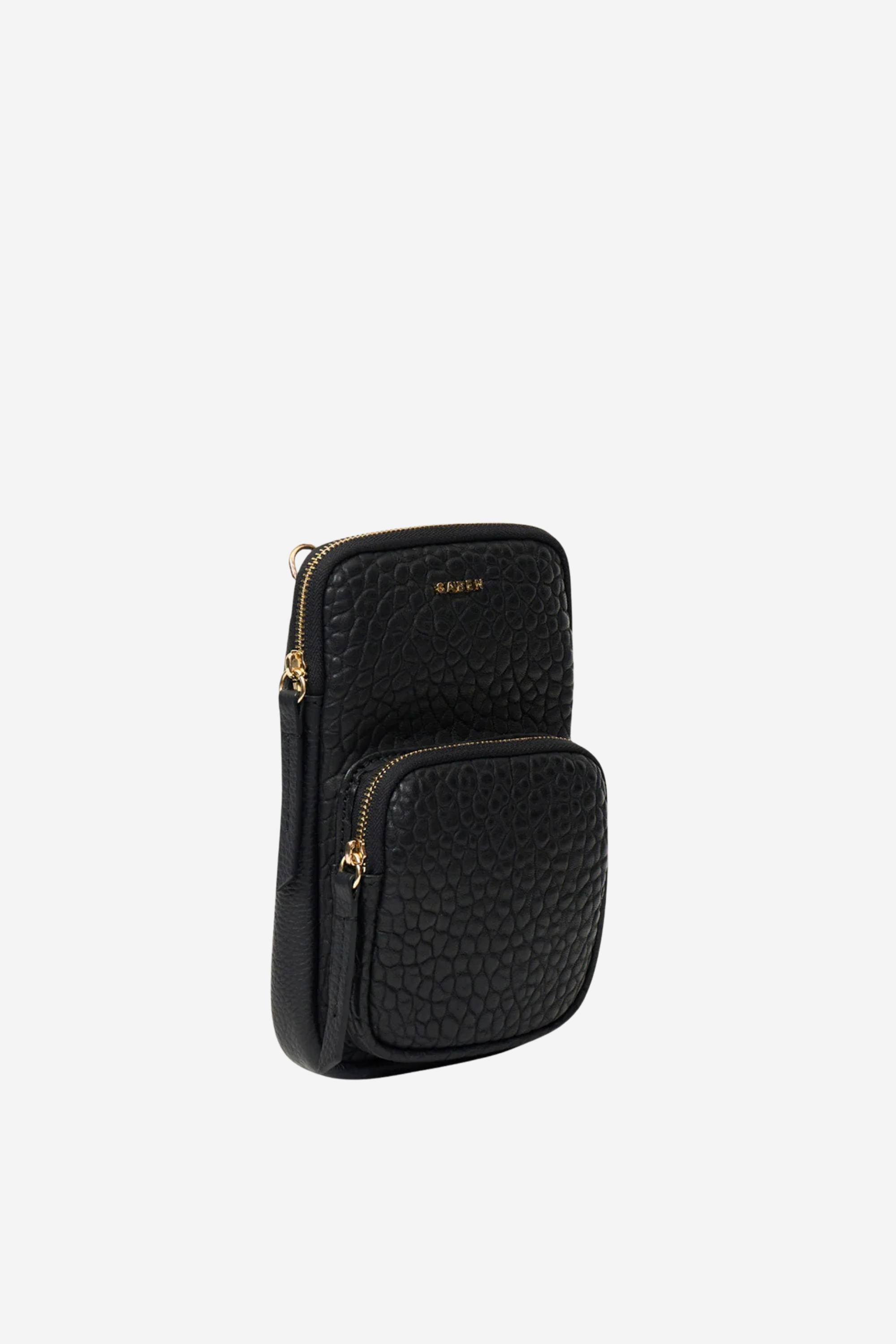 Nikko Pocket Phone Sling - Black Bubble
