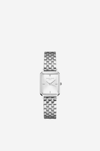 Octagon Watch XS White Face - Silver