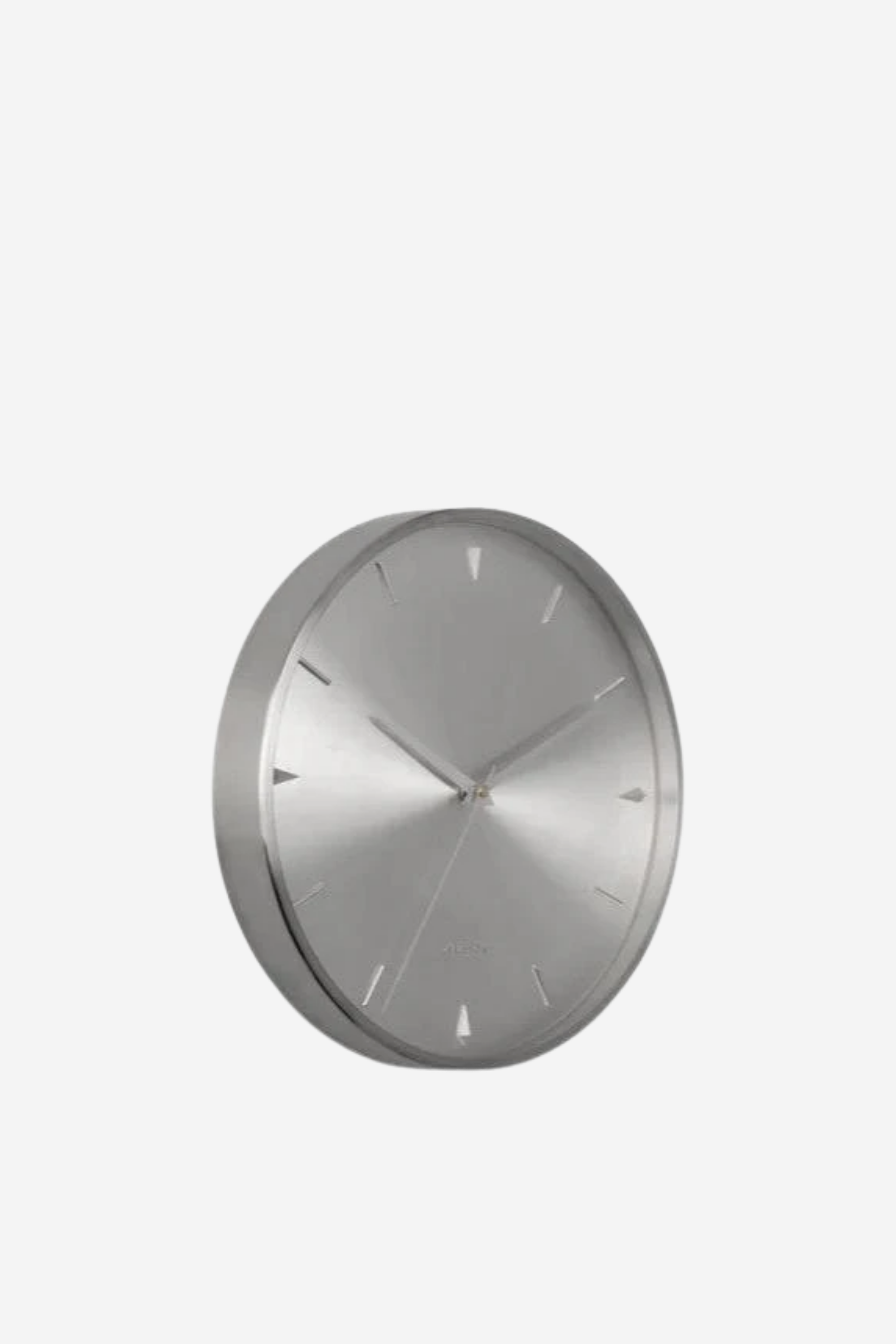 Jewel Clock - Brushed Silver