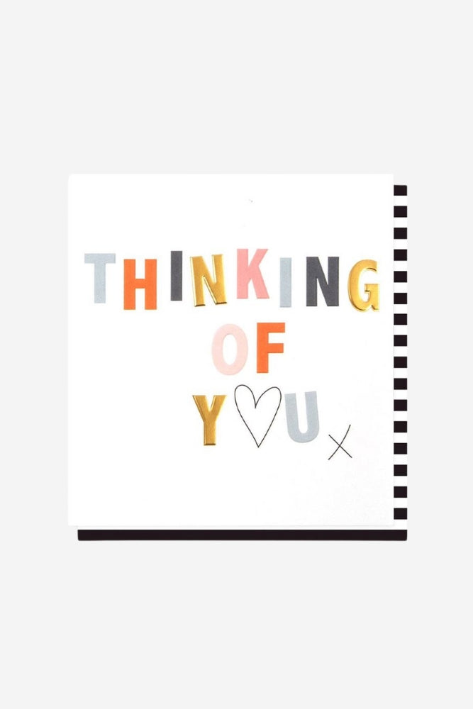 Thinking of You  Heart and Kisses - Gift Card