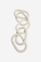 Link Wooden Chain - White 5 Link