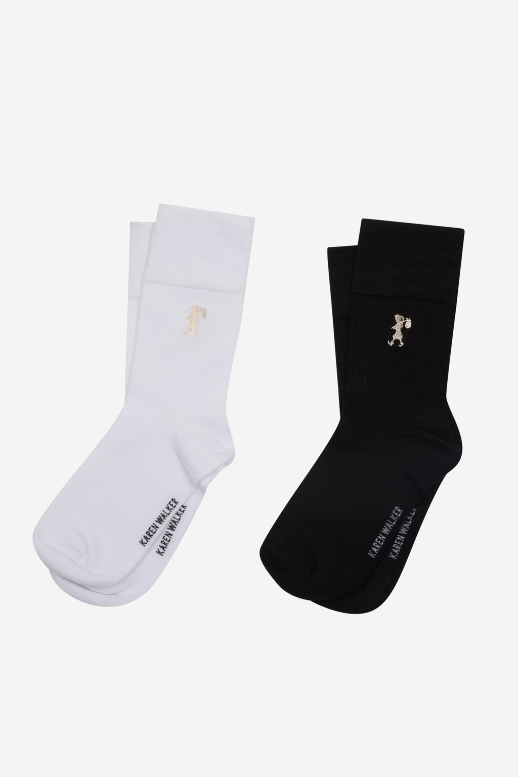 Runaway Embroidered Socks