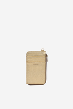 Winona Card Holder - Champagne Metallic
