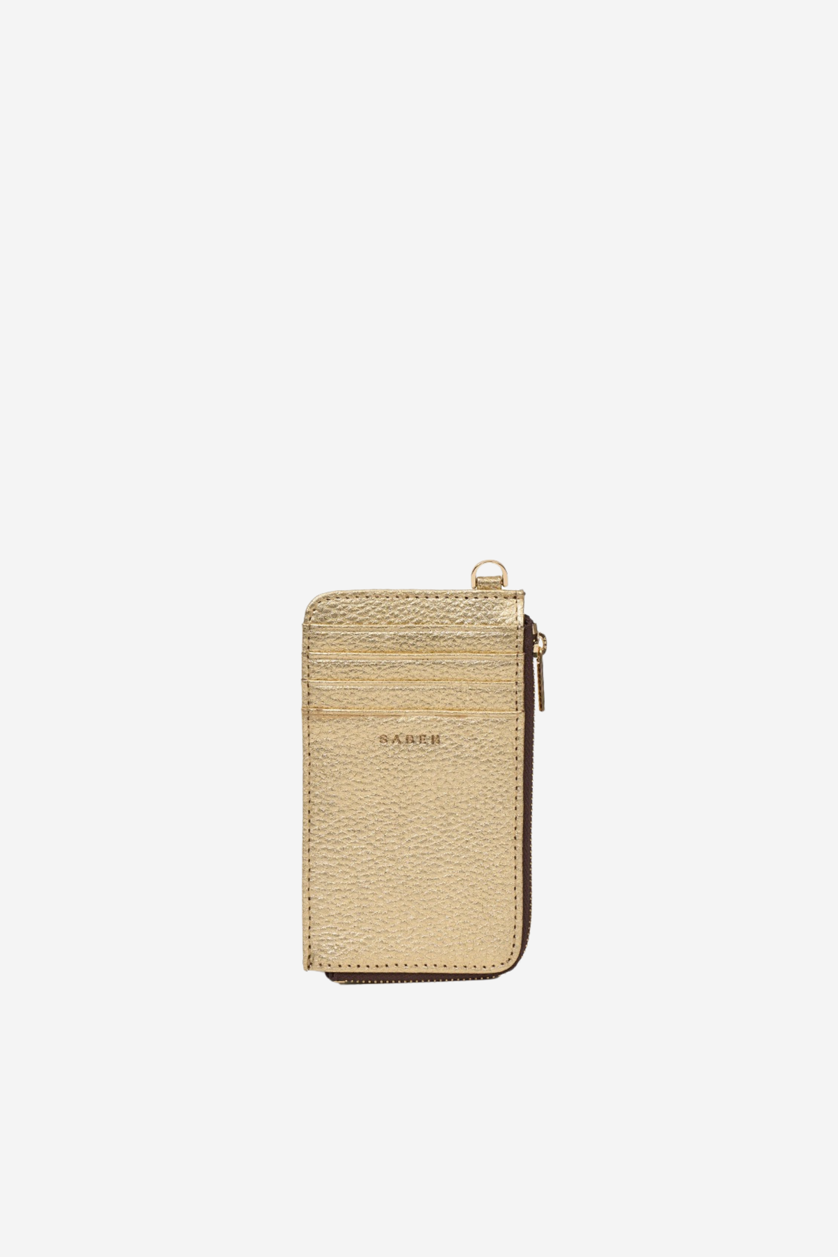 Winona Card Holder - Champagne Metallic
