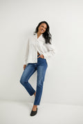 The Easy Straight Jean - True Blue