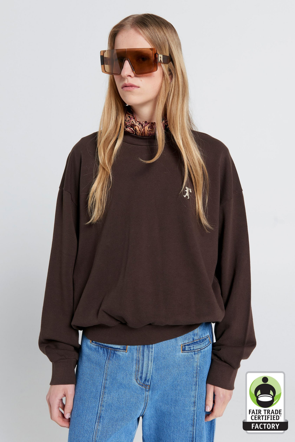 Runaway Girl Organic Cotton Crewneck