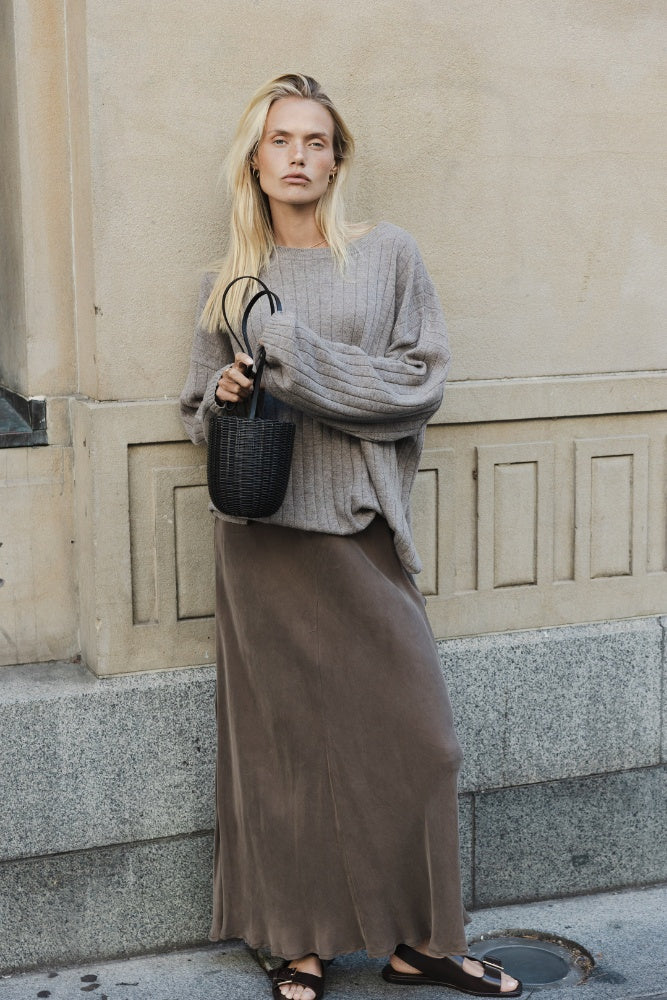 Anytime Skirt - Nutmeg