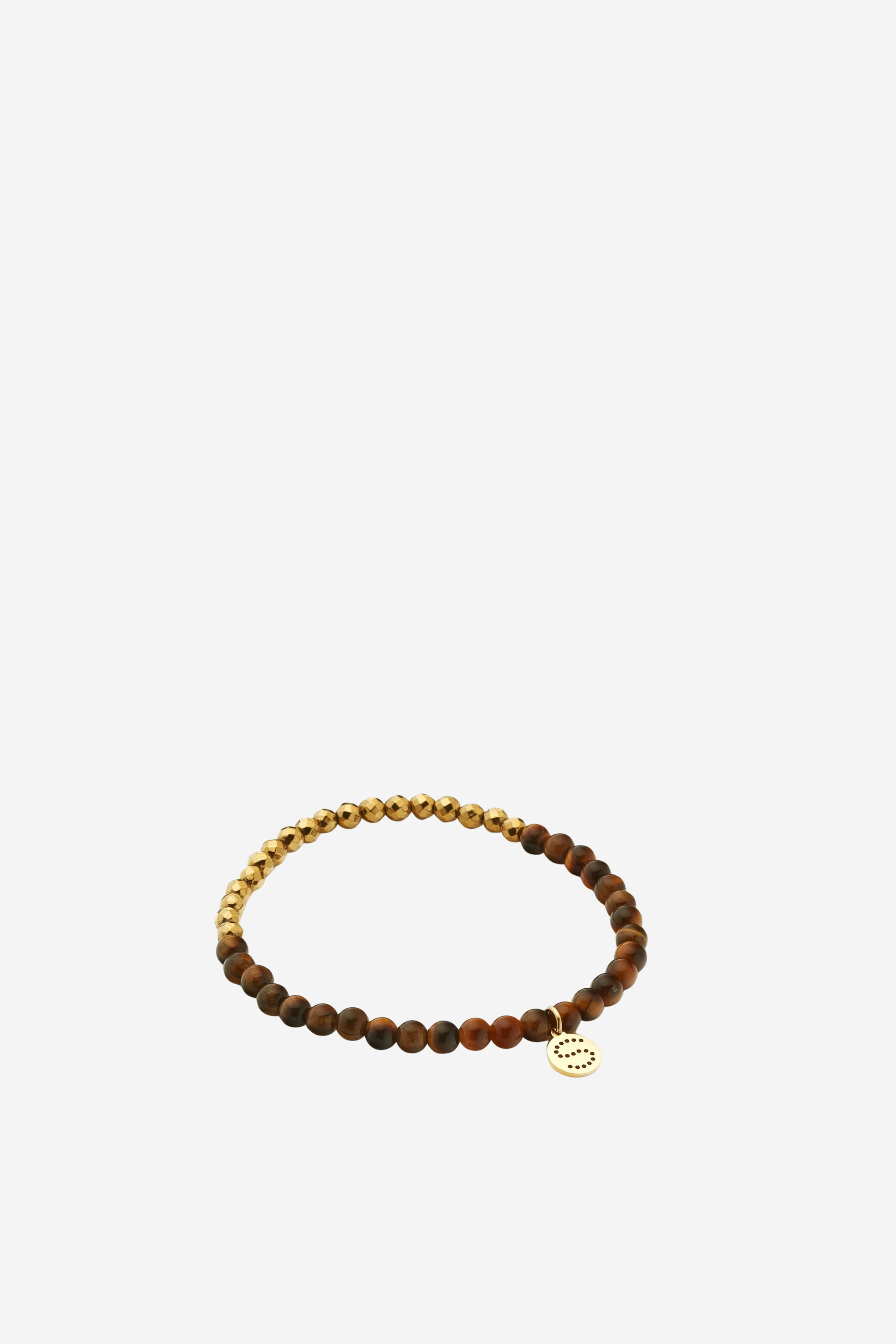 Party at the Front Bracelet - Tigers Eye/Gold