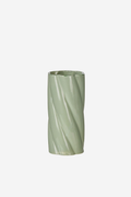 Large Rory Twist Vase - Light Green
