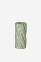 Large Rory Twist Vase - Light Green