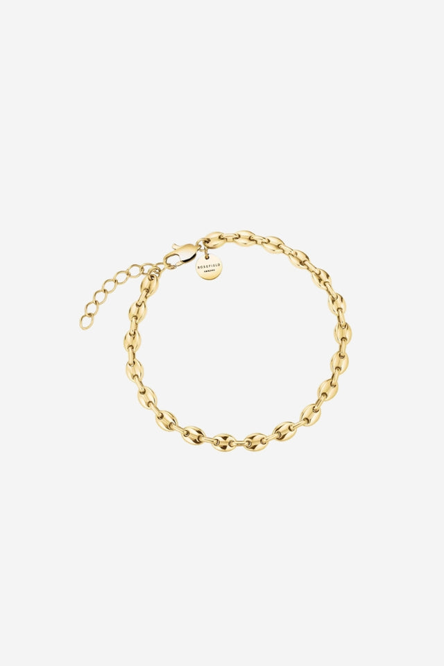 Coffee Bean Chain Bracelet