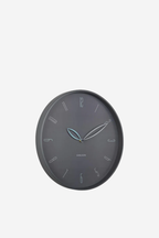 Petals Wall Clock - Dark Grey
