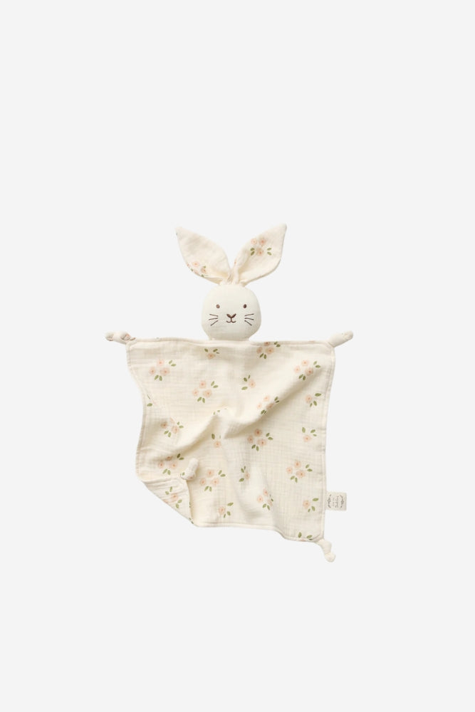 Organic Muslin Bunny Comforter -