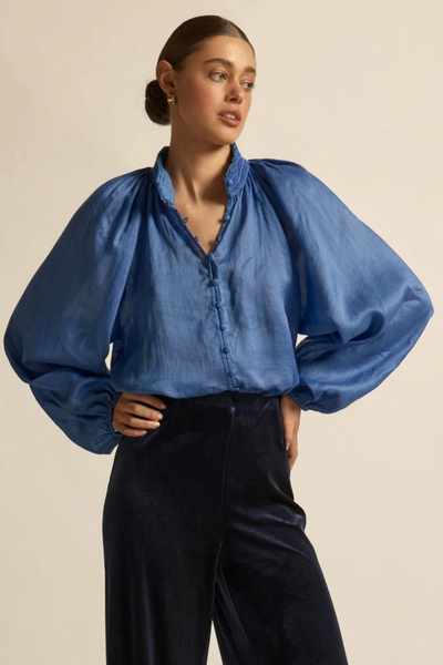 Solstice Top - Saphire