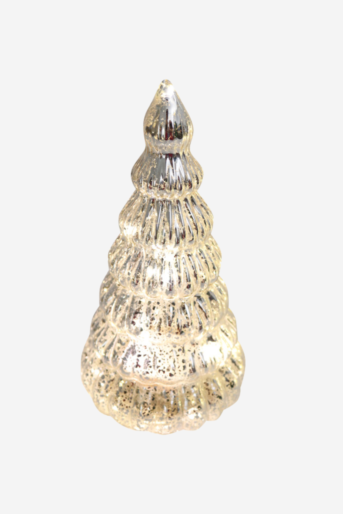Glass Light Up Tree - 23cm
