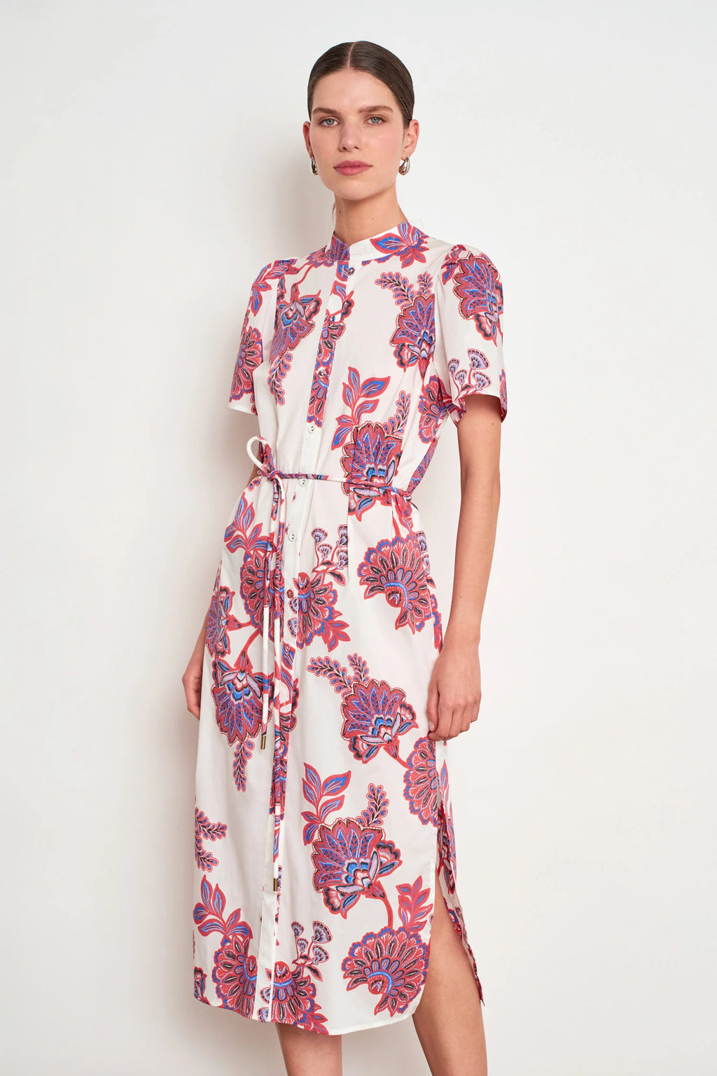 Quote Dress - Crimson Kgari
