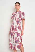 Quote Dress - Crimson Kgari