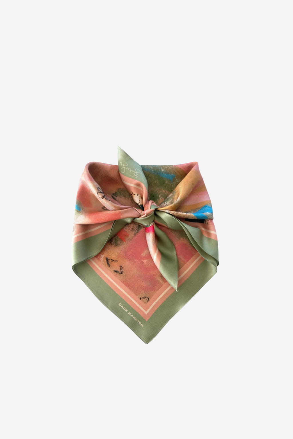Dark Hampton - Petite Silk Scarf