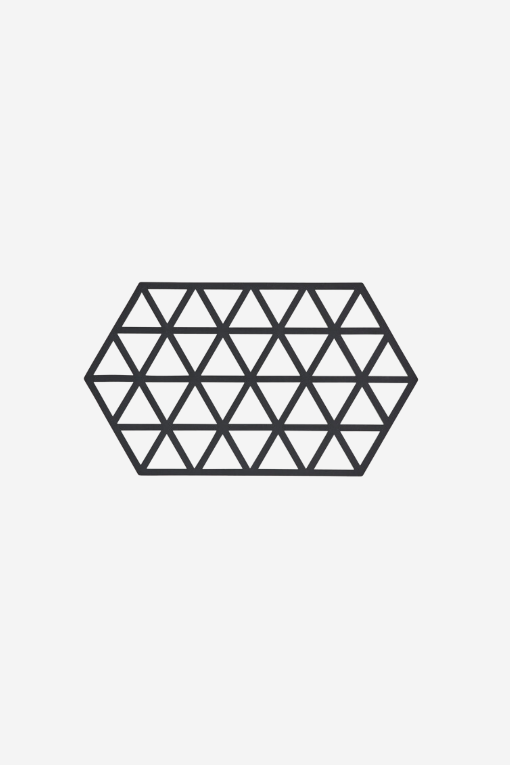 Triangle Trivet - Large Black