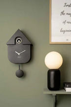 Modern Cuckoo Clock - Black