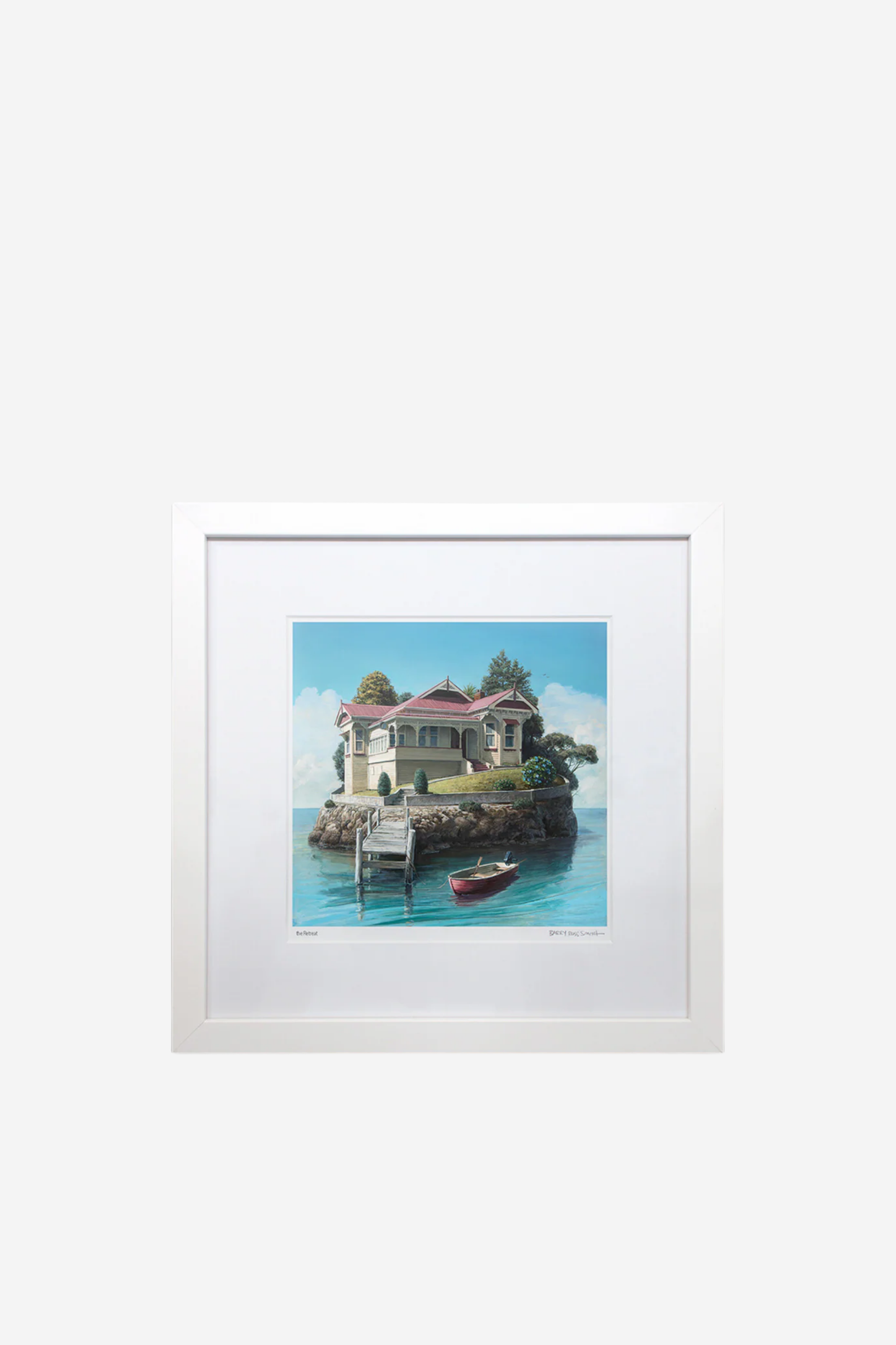 The Retreat Framed Print