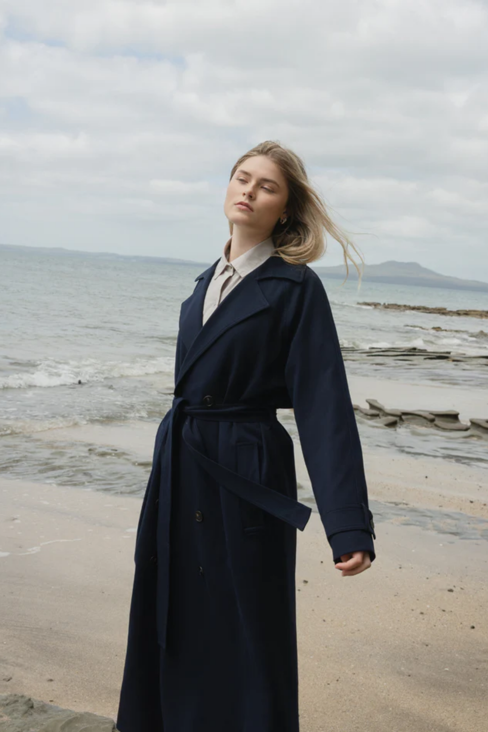 Relaxed Trench - Ink