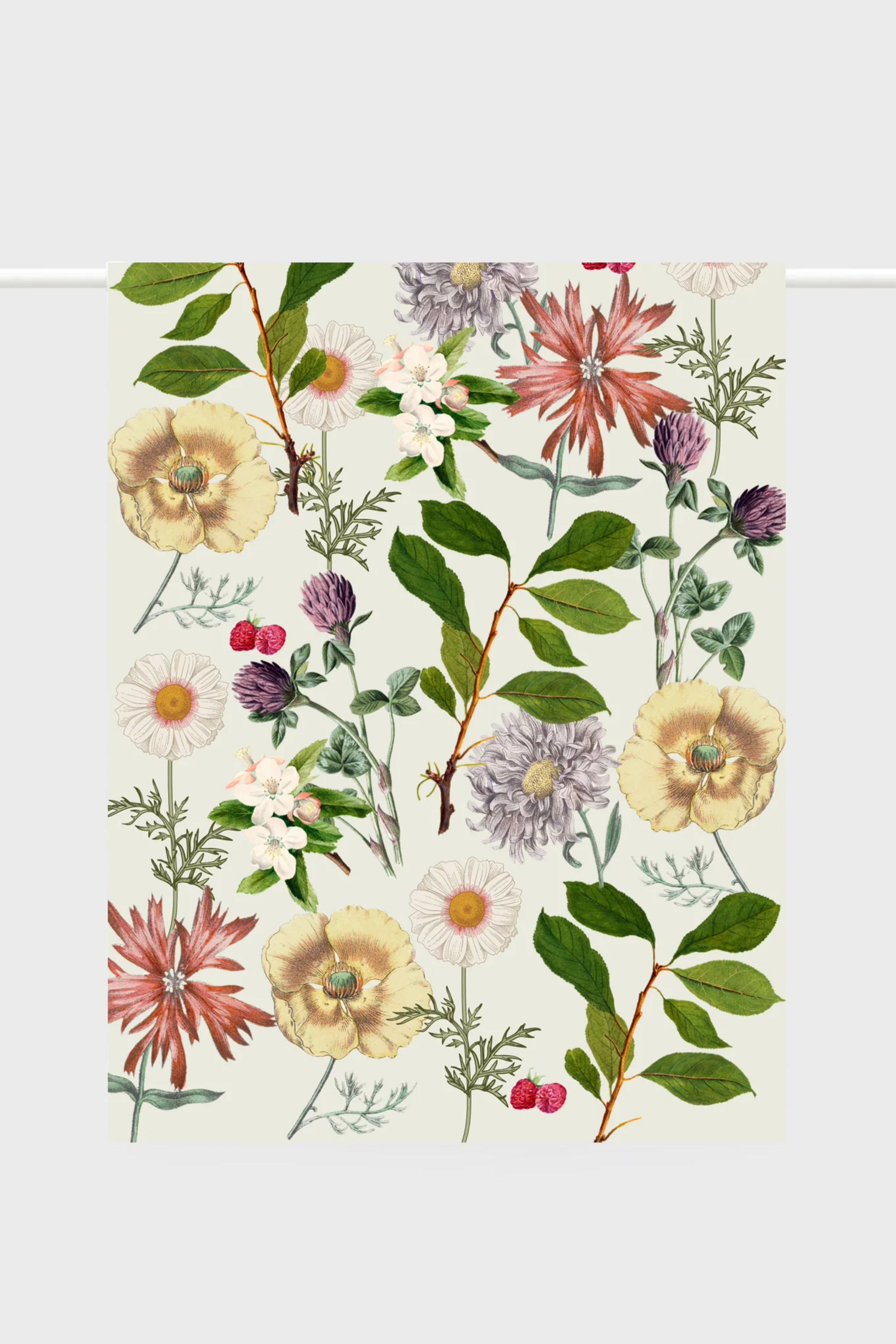 Berry And Bloom Tea Towel