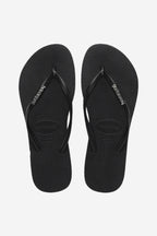 Slim Logo Metallic - Black/Silver