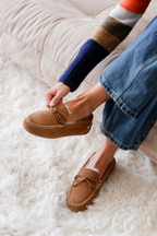 Sandrine Slipper - Chestnut
