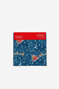 Santa Over The Rooftops  - Christmas Paper Napkins